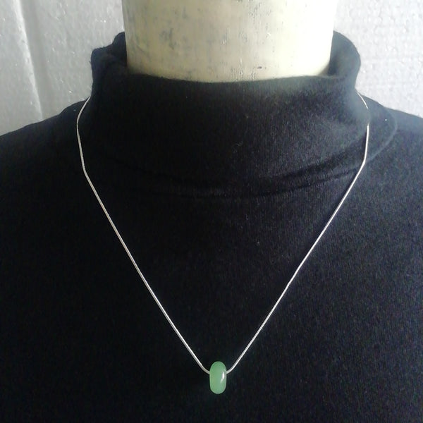 Collier Chaîne Serpent et son Aventurine