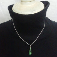 Collier Argent 925- et son Unakite