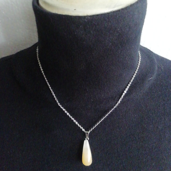 Collier et sa Grey Agate