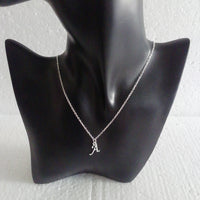 Collier Argent 925 = et son Initiale A