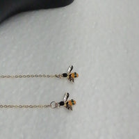 Ensemble Collier Boucles D'Oreilles Abeilles et sa Ruche