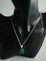 Collier Pierre Verte Malachite