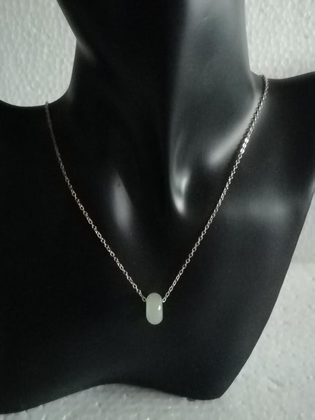 Collier Doré Anneau Aventurine